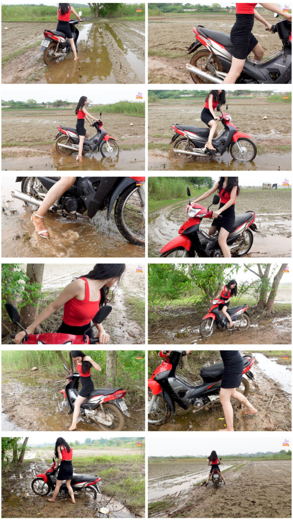 Miss Quyen is ready for the challenge kickstart Revving Mud