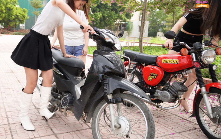 The pedal is broken and starts in a new way