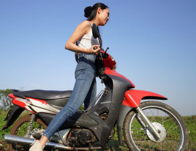 Conquering a broken motorbike