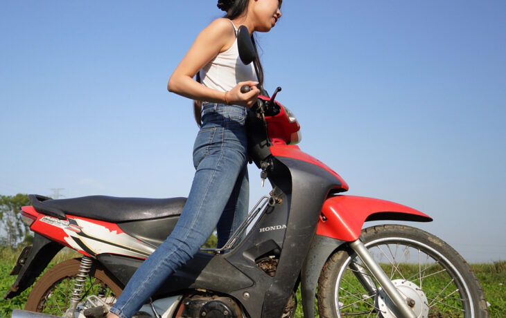 Conquering a broken motorbike