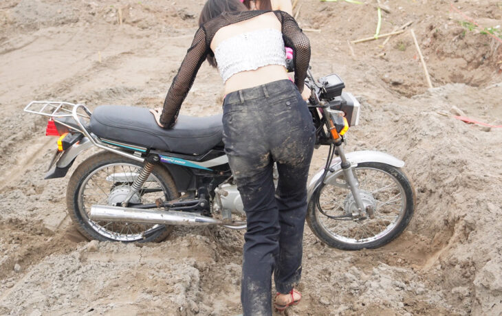 Destroying Muddy Construction Roads